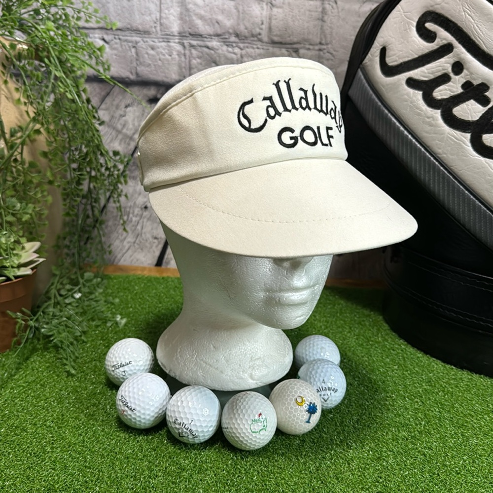 Vintage adjustable Callaway Big Bertha visor made by Texace in the USA